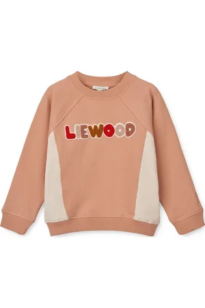 Liewood Aude Placement Sweatshirt Tops Sweat-shirts & Hoodies Sweat-shirts Pink