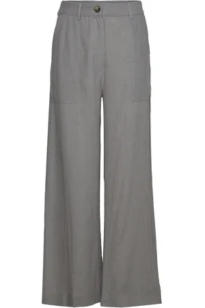 Sofie Schnoor Trousers Bottoms Trousers Wide Leg Grey