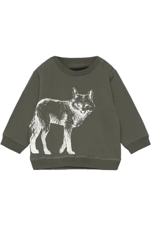 Sofie Schnoor Baby and Kids Sweatshirt Tops Sweat-shirts & Hoodies Sweat-shirts Khaki Green