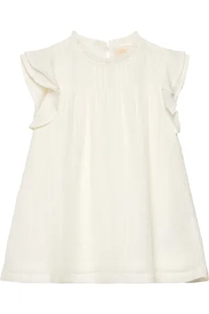 Creamie Top Ns Viscose Dresses & Skirts Dresses Casual Dresses Sleeveless Casual Dresses Cream