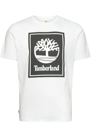 Timberland Short Sleeve Tee Designers T-shirts Short-sleeved White