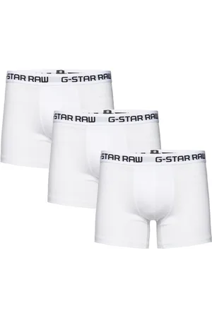 G-Star Classic Trunk 3 Pack Bokserit White