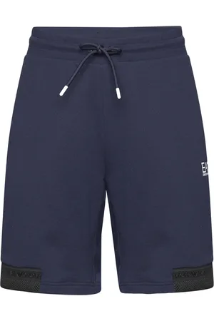 EA7 Shorts Bottoms Shorts Sweat Shorts Navy