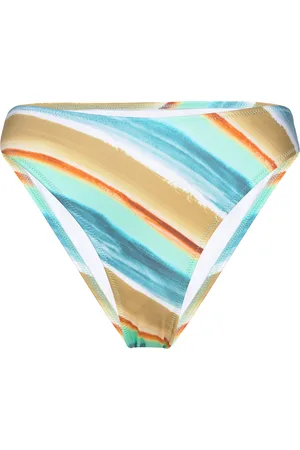 Freya Castaway Island High Leg Bikini Brief Swimwear Bikinis Bikini Bottoms High Waist Bikinis Blue
