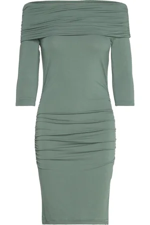 Rosemunde Viscose Dress Lyhyt Mekko Green