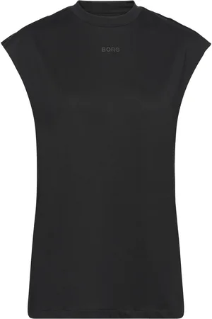 Björn Borg Studio Loose Fit Tank Tops T-shirts & Tops Sleeveless Black