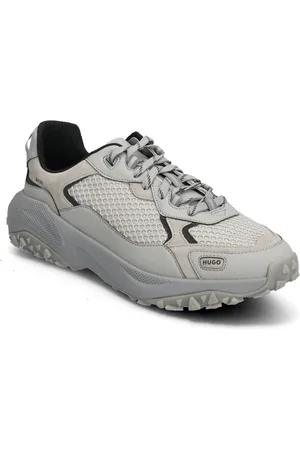 HUGO BOSS Go1St_Mesd Designers Sneakers Low-top Sneakers Grey