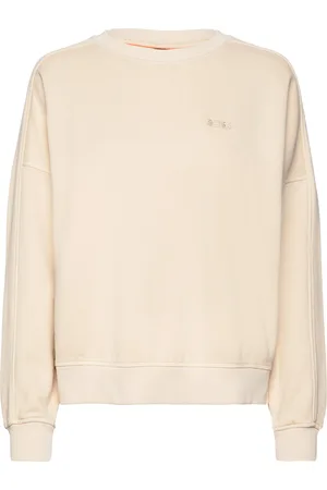 HUGO BOSS C_Emina Tops Sweat-shirts & Hoodies Sweat-shirts Beige