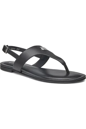 HUGO BOSS Millie_Thong_Na Matalapohjaiset Sandaalit Black