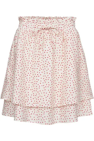 Numph Nudani Skirt Lyhyt Hame White
