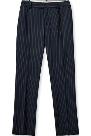 Mos Mosh Mmellen Roy Pant Bottoms Trousers Suitpants Navy