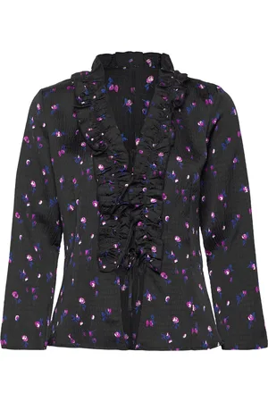 Baum und Pferdgarten Maji Designers Blouses Long-sleeved Black