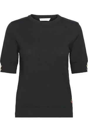 BUSNEL Lucca Top Designers Knitwear Jumpers Black
