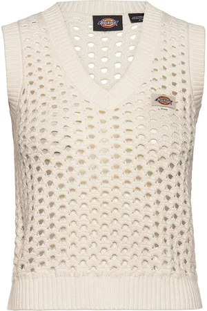 Dickies Ingalls Vest Vests Knitted Vests Cream