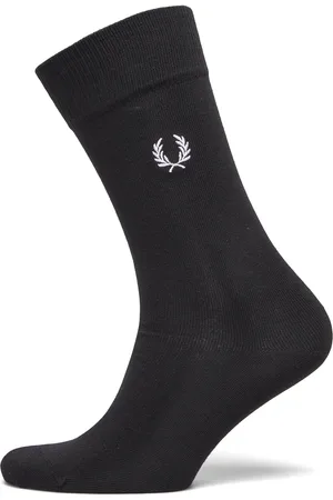 Fred Perry Classic Laurel Wreath Sock Underwear Socks Regular Socks Black