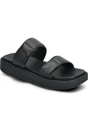 HUGO BOSS Emma_Slide_Napu Matalapohjaiset Sandaalit Black