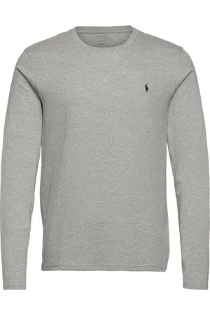 Ralph Lauren Cotton Jersey Sleep Shirt Underwear Night & Loungewear Pyjama Tops Grey