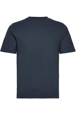 MOS MOSH Gallery Mmgharvey O-Ss Tee Tops T-shirts Short-sleeved Navy