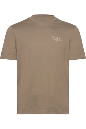 Emporio Armani T-Shirt Designers T-shirts Short-sleeved Brown