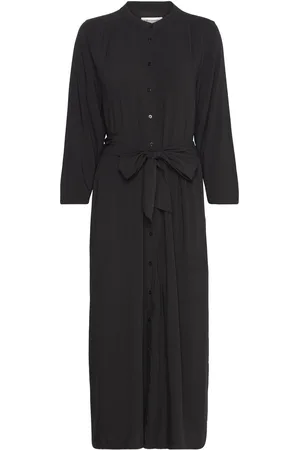 Lollys Laundry Harperll Maxi Dress 3/4 Polvipituinen Mekko Black