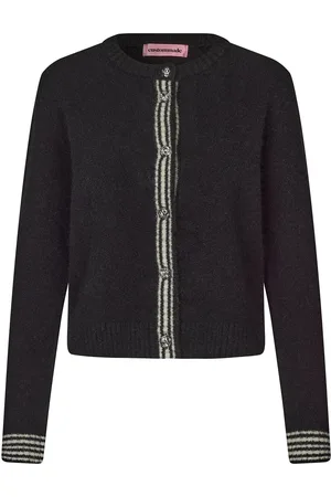 Custommade Valencia Tops Knitwear Cardigans Black