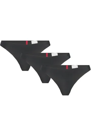 HUGO BOSS Triplet Thong C.cut Stringit Alusvaatteet Black