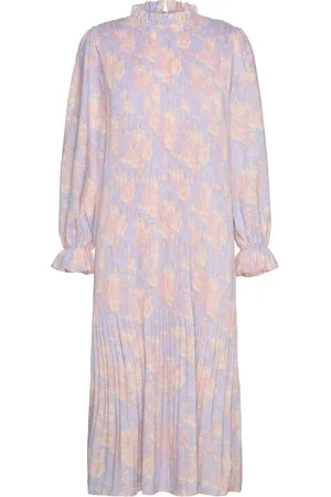Noella Rebecca Long Dress Polvipituinen Mekko Purple