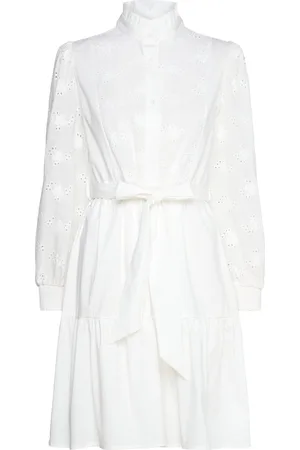 Noella Rina Shirt Dress Lyhyt Mekko White