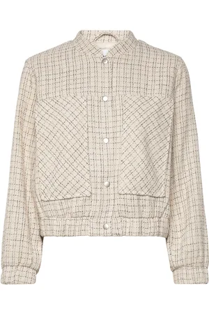 Soft Rebels Srflax Bomber Jacket Bombertakki Beige