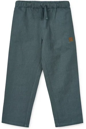Liewood Orlando Linen Pants Bottoms Trousers Blue