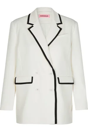Custommade Falippa Blazers Double Breasted Blazers White