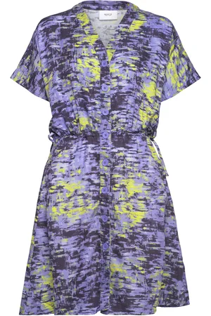 Makia Ley Dress Lyhyt Mekko Purple
