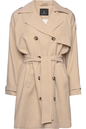 Bruuns Bazaar Bellsbbidara Coat Trenssi Takki Beige
