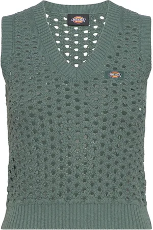 Dickies Ingalls Vest Vests Knitted Vests Green