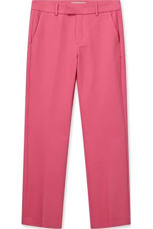 Mos Mosh Mmellen Night Pant Bottoms Trousers Straight Leg Pink