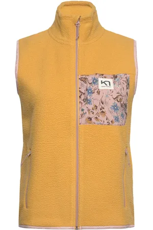 Kari Traa Rothe Vest Sport Padded Vests Yellow