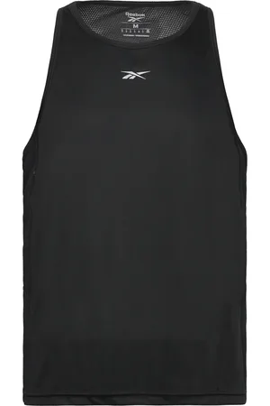 Reebok Run Speedwick Single Sport T-shirts Sleeveless Black