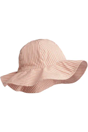 Liewood Amelia Seersucker Hat Aurinkohattu Pink