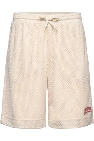 Les Deux Blake Mesh Shorts Bottoms Shorts Casual Cream