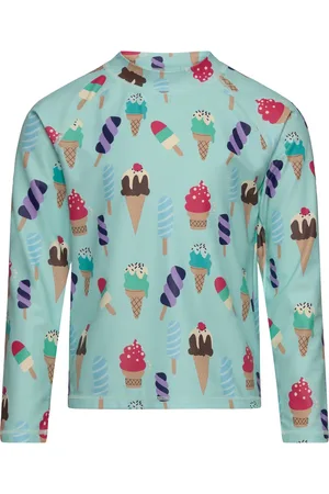 Geggamoja Uv Long-Sleeve Sweater Swimwear Uv Clothing Uv Tops Green