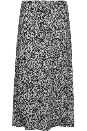 ESPRIT Skirts Light Woven Polvipituinen Hame Black