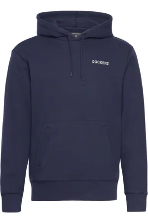 Dockers T2 Hoodie Core Tops Sweat-shirts & Hoodies Hoodies Blue