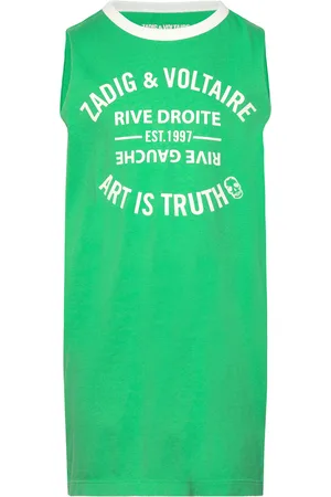 Zadig & Voltaire Dress Dresses & Skirts Dresses Casual Dresses Sleeveless Casual Dresses Green
