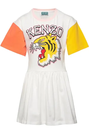 Kenzo Short Sleeved Dress Dresses & Skirts Dresses Casual Dresses Short-sleeved Casual Dresses Multi/patterned
