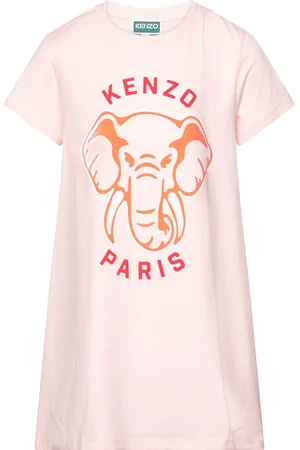 Kenzo Short Sleeved Dress Dresses & Skirts Dresses Casual Dresses Short-sleeved Casual Dresses Pink