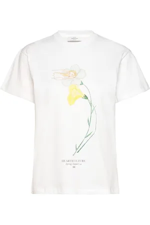 ROSEANNA Tee Shirt Jersey Welcome Tops T-shirts & Tops Short-sleeved White