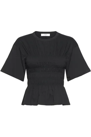 ROSEANNA Tee Shirt Jersey May Tops T-shirts & Tops Short-sleeved Black