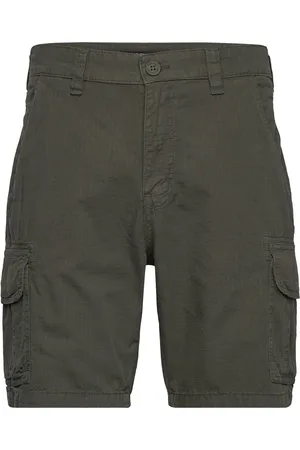 French Connection Ripstop Cargo Shorts Bottoms Shorts Cargo Shorts Green