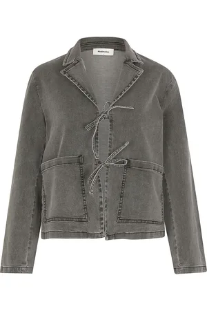 Modstrom Harveymd Jacket Outerwear Jackets Light-summer Jacket Grey