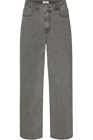 Modstrom Harveymd Pants Bottoms Jeans Wide Grey